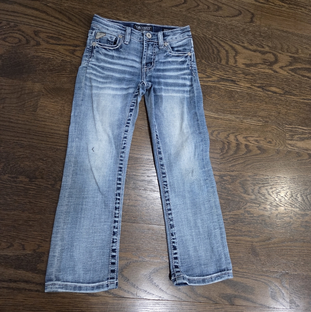 Salvage Supply Co.  Blue Denim Jeans Boys Sz.6